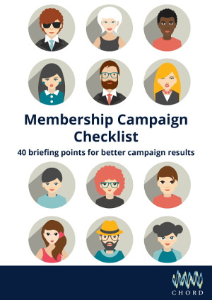Membership campaign checklist