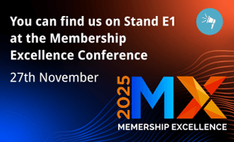Find us on Stand E1 at the Membership Excellence Conference on 27th November 2025.